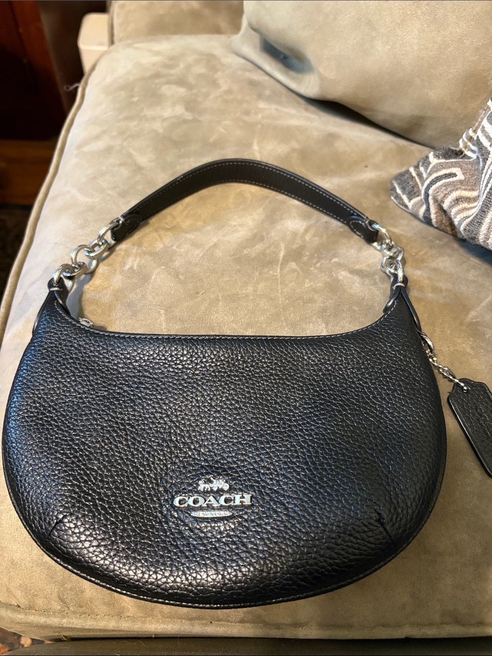 Black coach bag